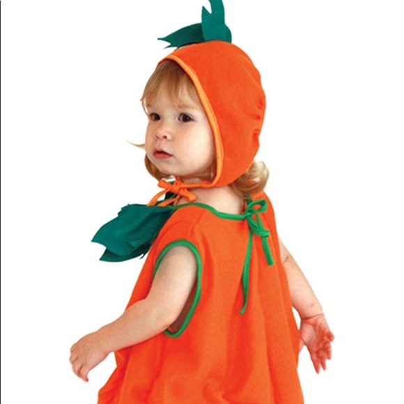 Pumpkin Costume for Toddler Halloween Cosplay - Picture 2 of 7